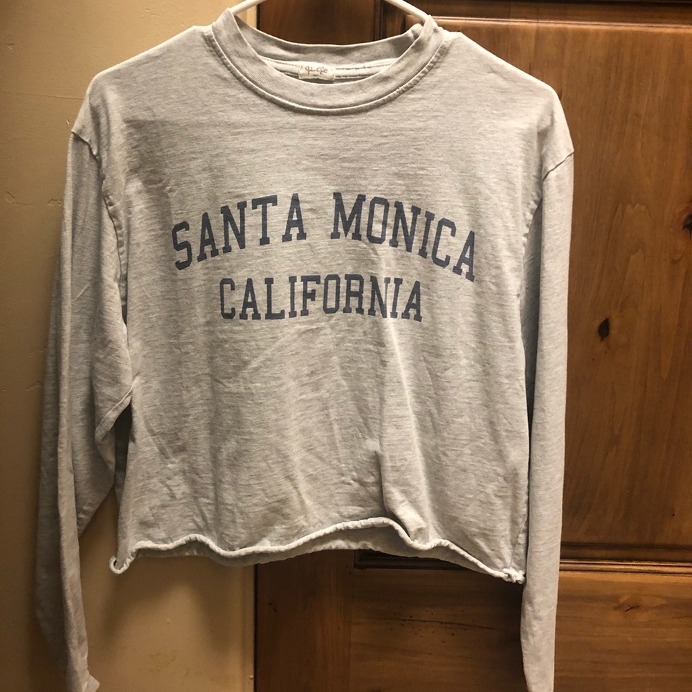 Brandy Melville Santa Monica Long Sleeve Top